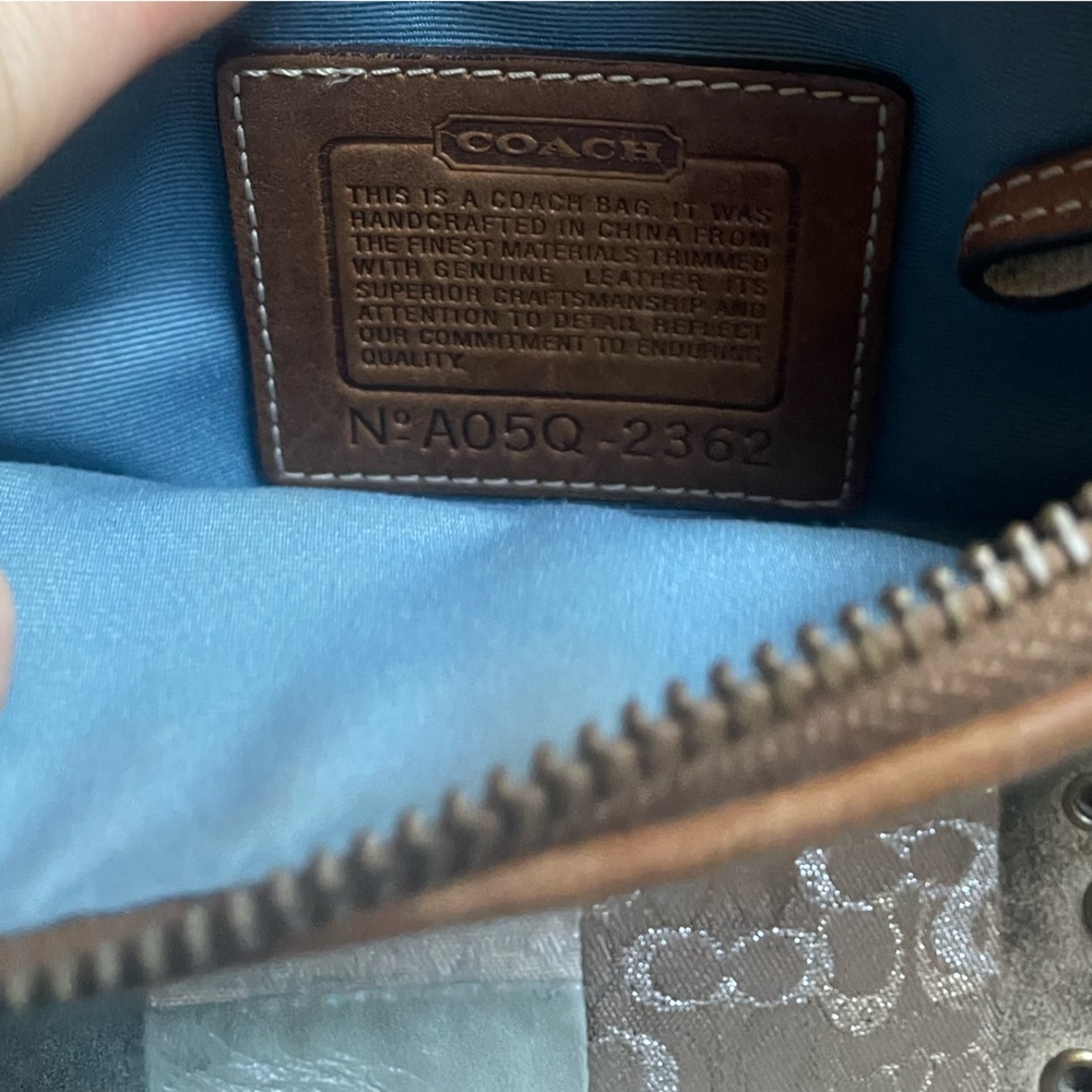 Vintage coach cross body bag - Picture 6 of 6